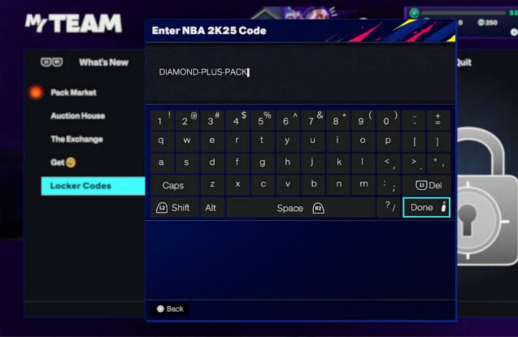 NBA 2k25 Redeem Codes